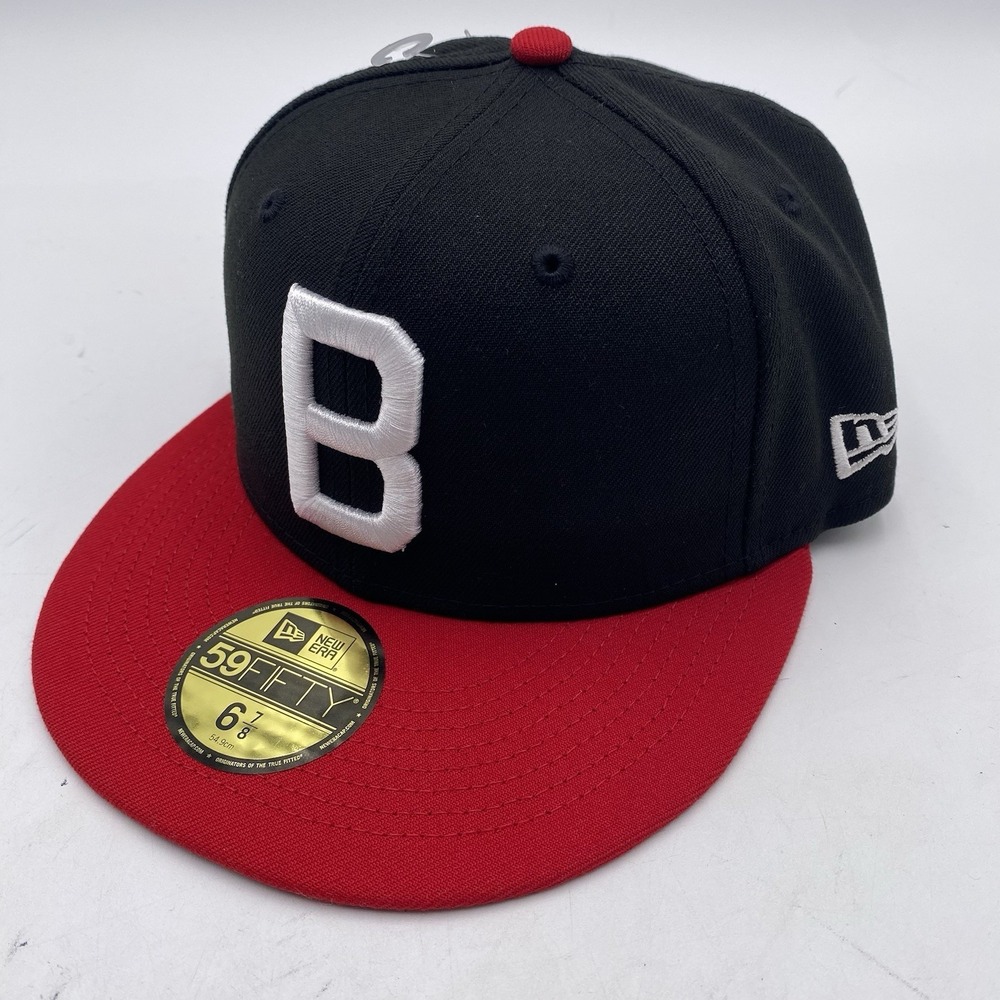 Birmingham Black Barrons Hat Negro League New Era 59Fifty Fitted Size 7 New